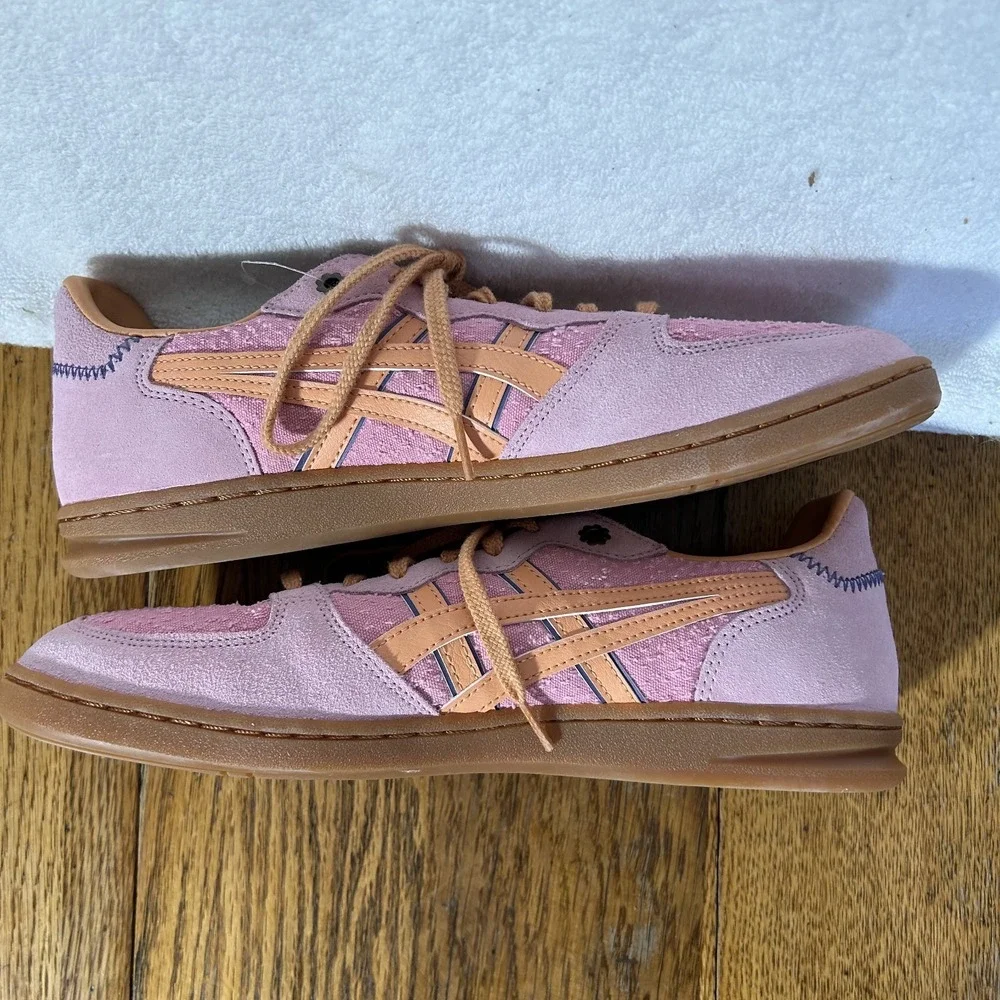Asics Mens Size 9.5 Skyhand Original Coneflower/Terracotta Athletic Shoes